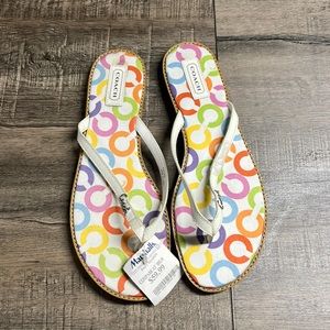 Coach sandals 9.5